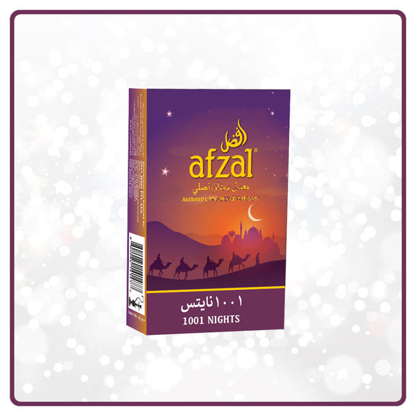 Afzal Shisha, Hookah Tobacco 50 gram/carton