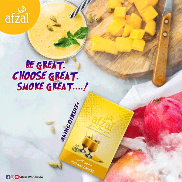 Afzal Shisha, Hookah Tobacco 50 gram/carton
