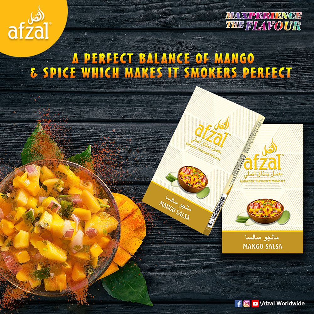 Afzal Shisha, Hookah Tobacco 50 gram/carton