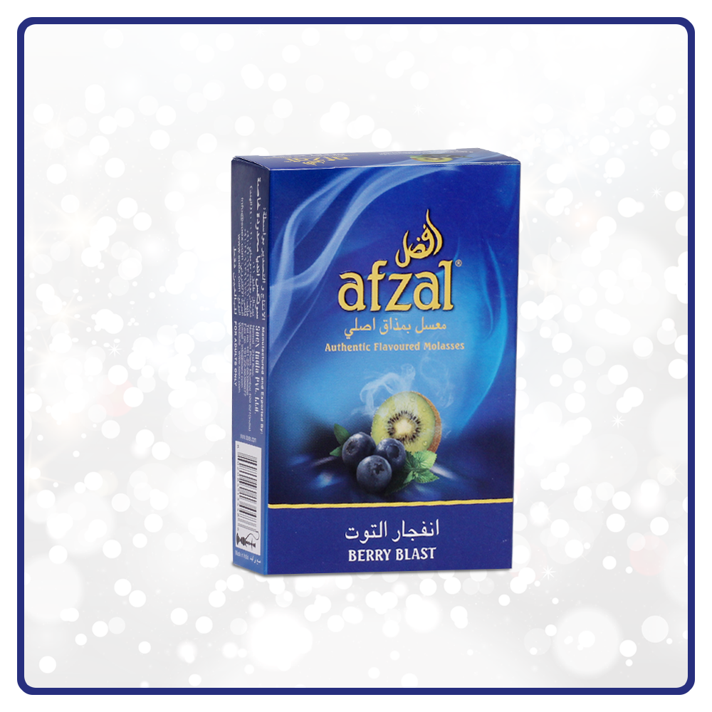 Afzal Shisha, Hookah Tobacco 50 gram/carton