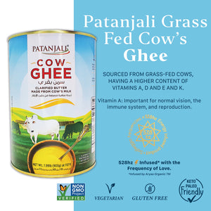 PATANJALI- ENERGY INFUSED ORGANIC GRASS FED COW'S GHEE