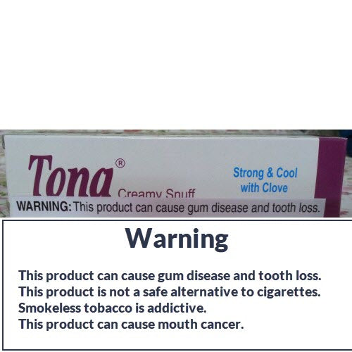 TONA Tube Creamy Snuff