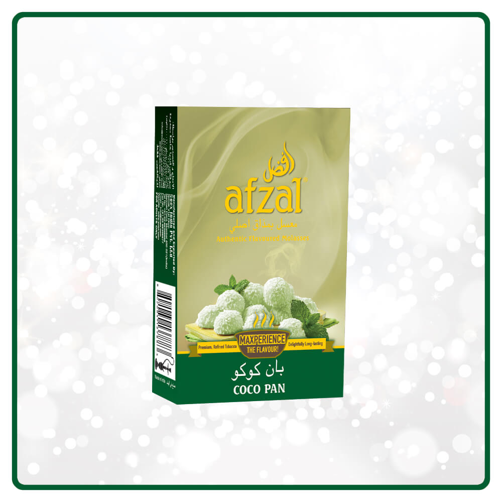Afzal Shisha, Hookah Tobacco 50 gram/carton