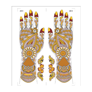 Supreme Instant Henna Tattoo Design (1 Packet)